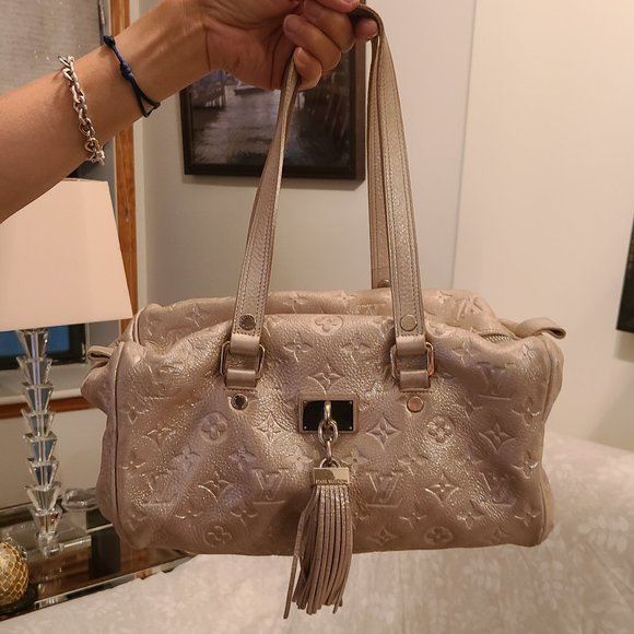 Louis Vuitton Handbags - Louis Vuitton Comete Boston Shimmery Pearl Monogram Limited Edition Bag